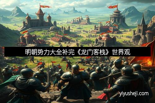 明朝势力大全补完《龙门客栈》世界观